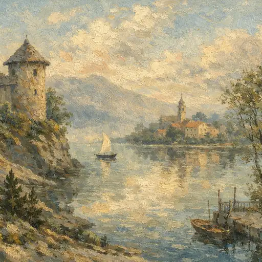 Echoes of Eternity on the Tranquil Lake