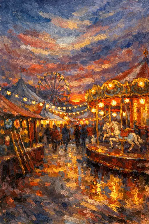 黄昏の熱狂、あるいは光の祝祭
