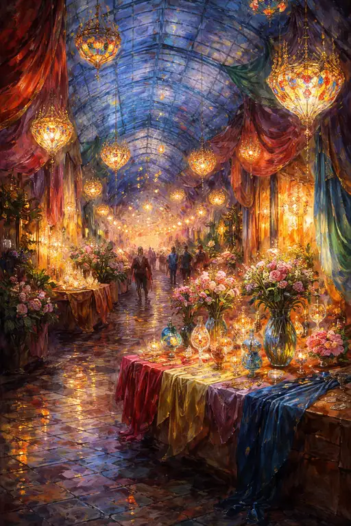 The Radiant Bazaar of Dreams