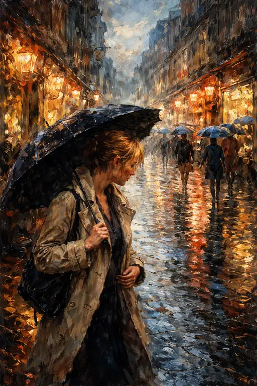 黄金の雨に溶ける真夜中のメランコリー
