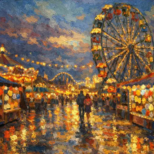 A Radiant Walk Through the Carnival of Dreams