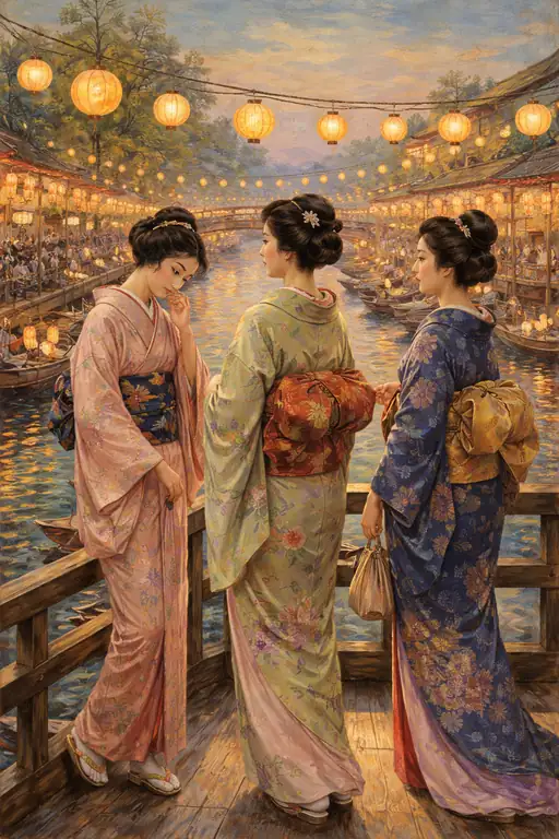 提灯の灯りに誘われて