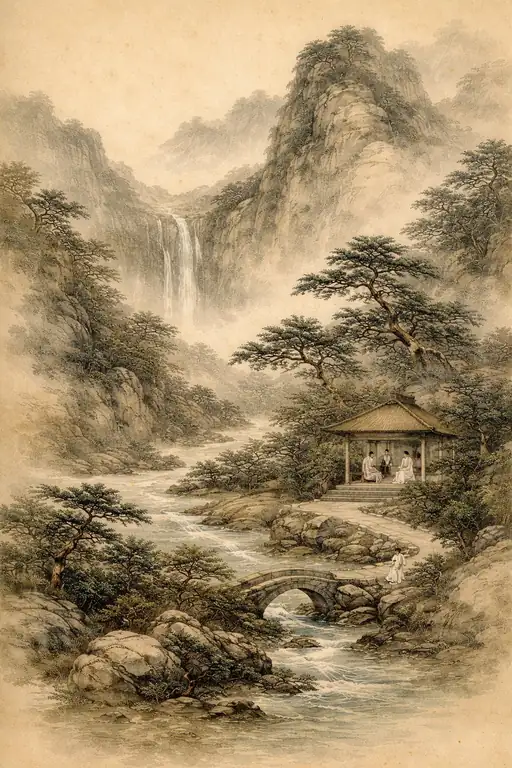 Beyond the Sea of Clouds, the Waterfall's Millennium Solitude — The Ultimate Retreat Dreamt by Sages