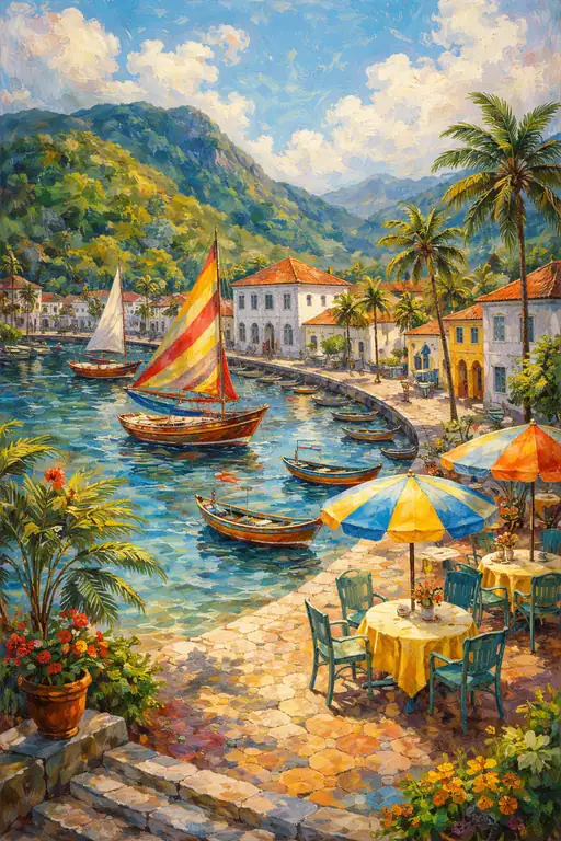 Harbor of Turquoise Dreams