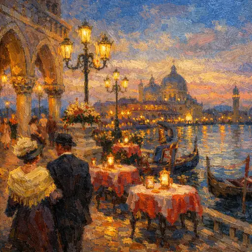 Golden Glow of the Grand Canal