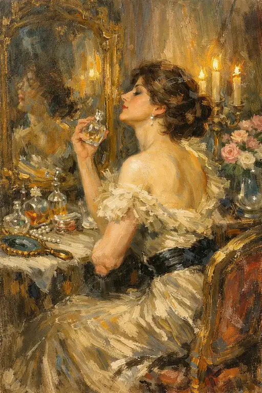 Scent of Memories in the Golden Flicker