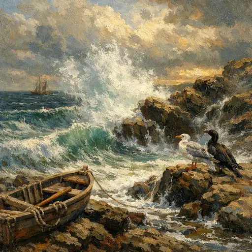 Roar of the Untamed Sea