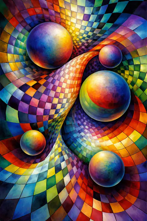 Dance of the Distorted Spheres
