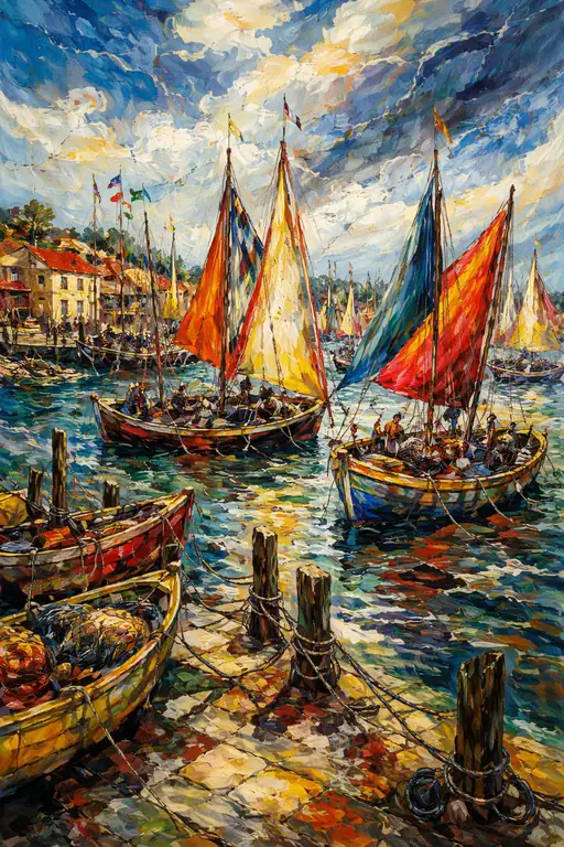 Pulse of the Painted Harbor