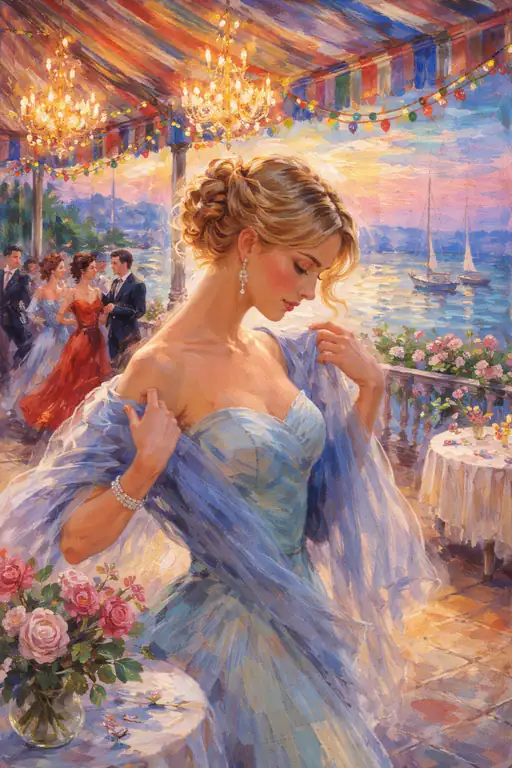 Solitude Amidst the Seaside Festival