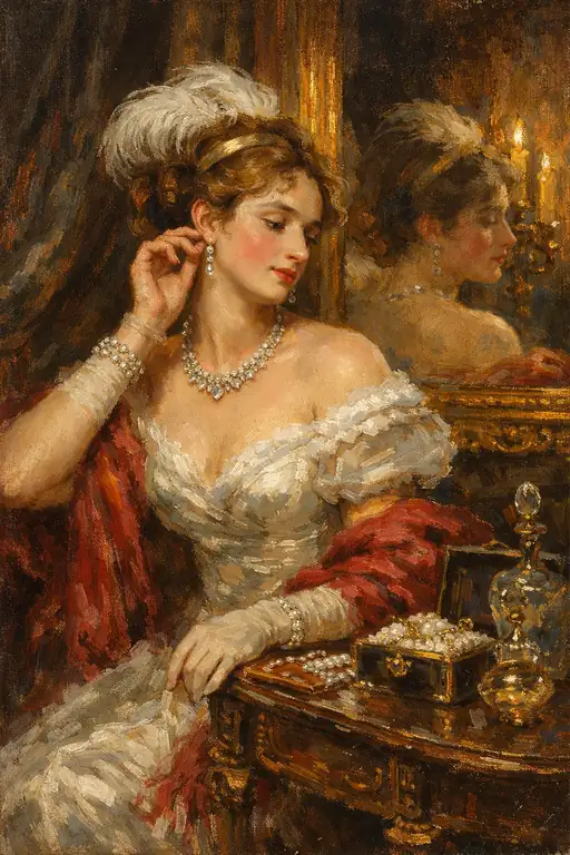 Reflections of a Gilded Soul