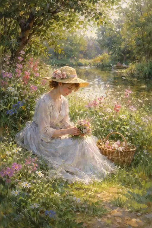 The Weaver of the Meadow