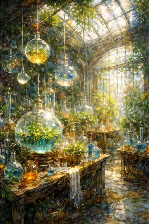 ガラスの森に眠る光の錬金術