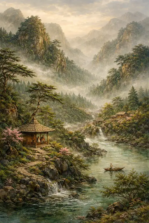 A Fisherman's Journey Through the Ancient Gorge
