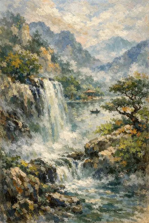 The Majestic Roar of the Hidden Cascade
