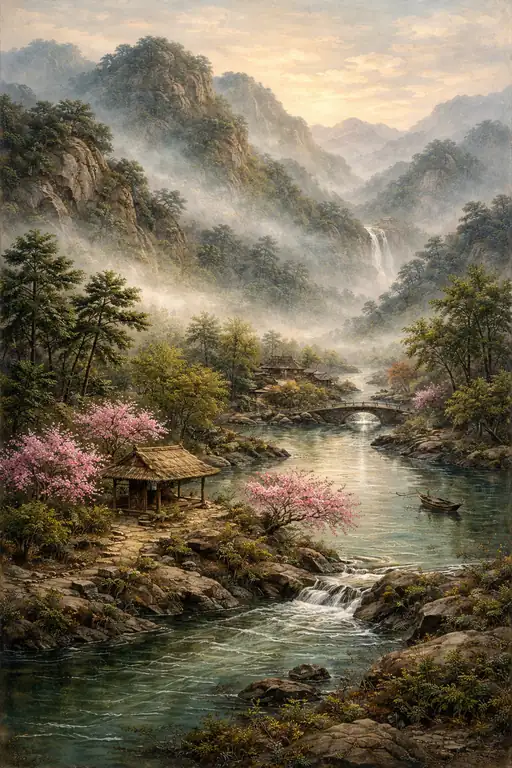 Whispers of Pink Mist