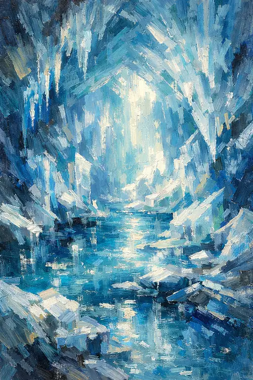 Echoes in the Ice Cavern