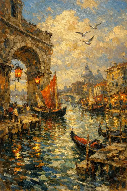 Eternal Shimmer of the Grand Canal