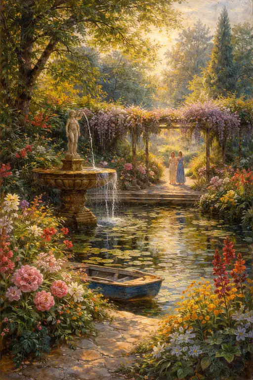 Timeless Secrets of the Water Lily Pond