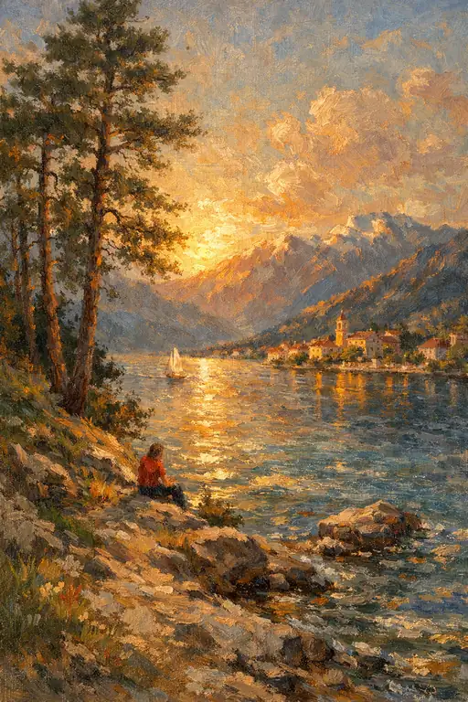 Solitude on the Shore of Eternity
