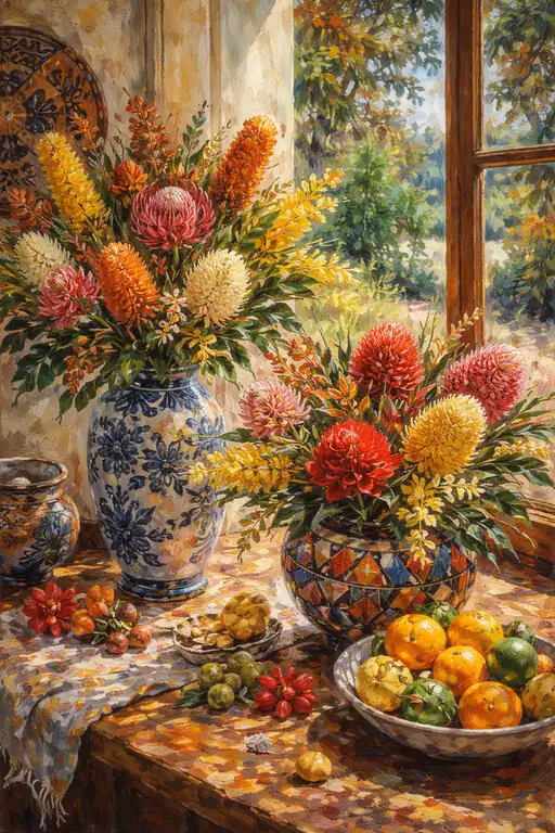 Secrets Kept by the Blooming Protea