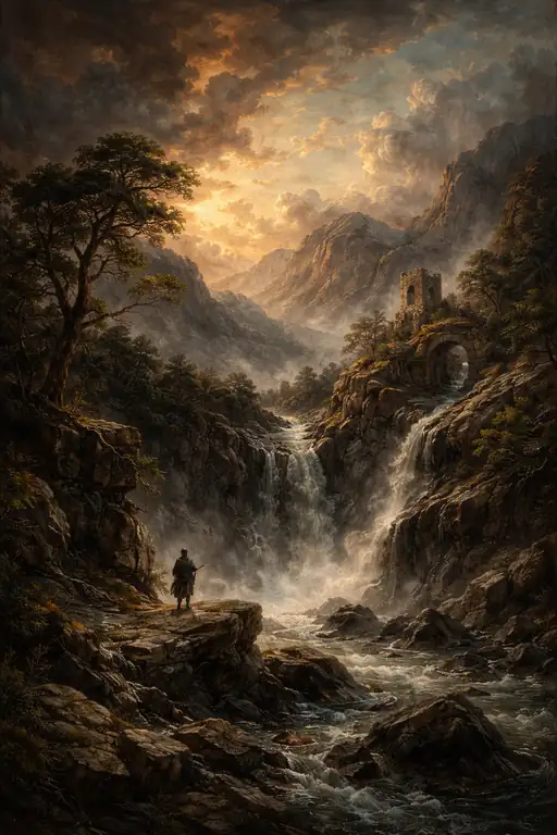 The Sublime Mist of Forgotten Canyons
