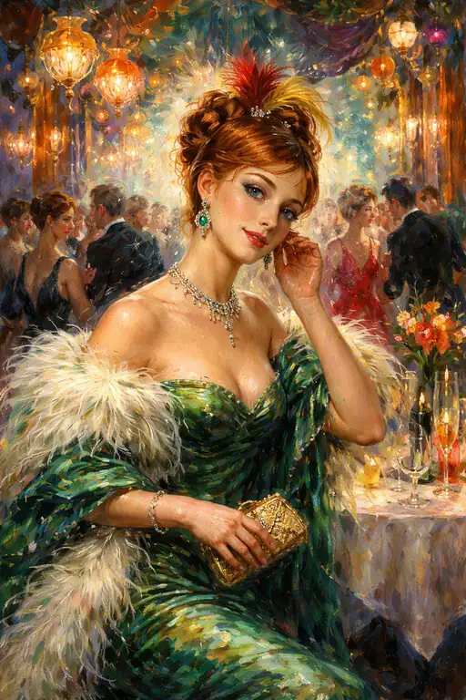The Emerald Gaze of the Aristocrat