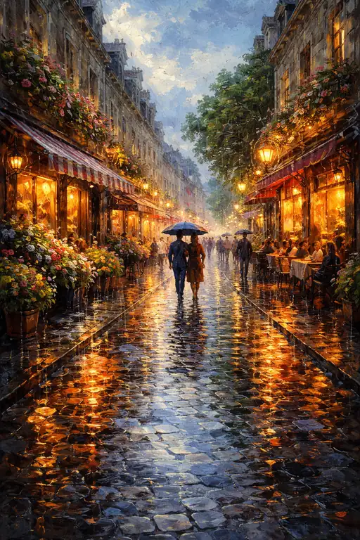 A Dance of Rain and Warmth