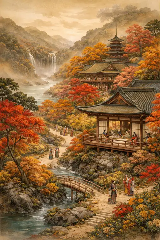 錦秋の安らぎ