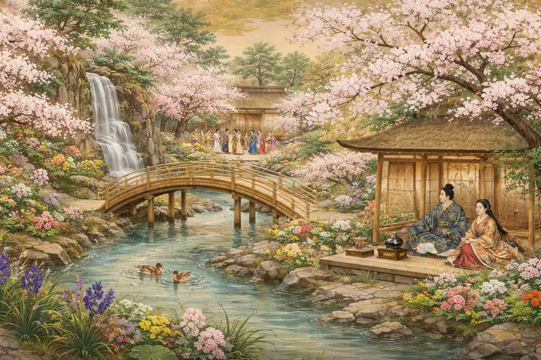 春の抱擁
