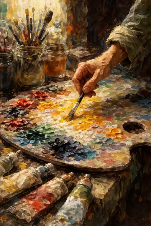 Colors Born from the Soul