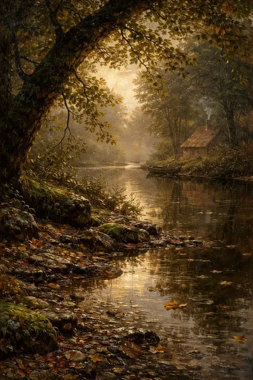 The Peaceful Slumber of the River