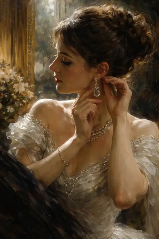 A Private Symphony of Pearls and Light