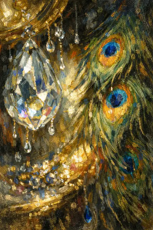 The Peacock's Gilded Tears