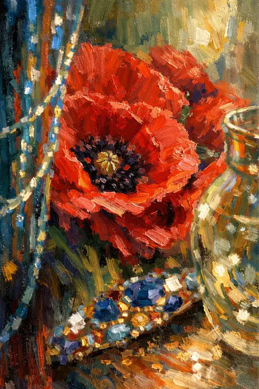 Bleeding Petals in the Dark