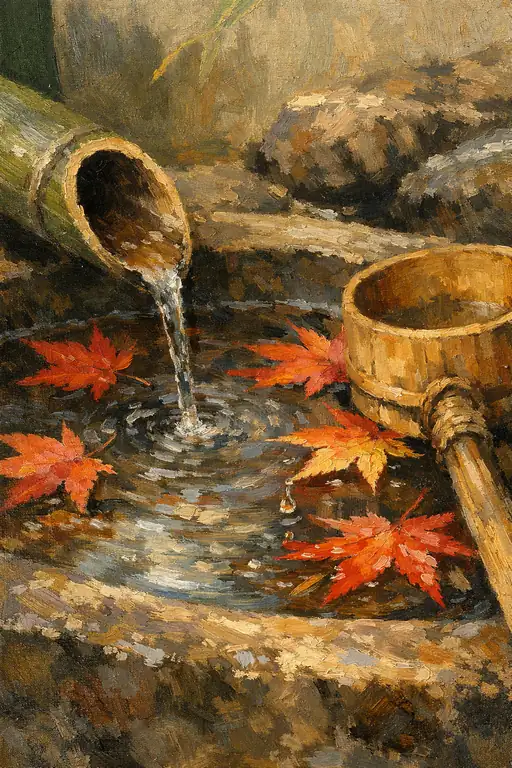 深紅に染まる水面の記憶