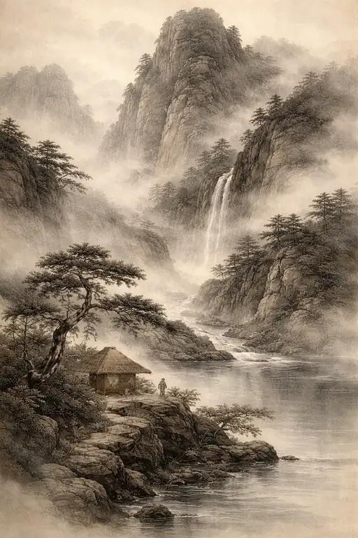 墨峰の谺