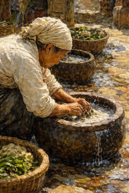 The Weight of Time and Water