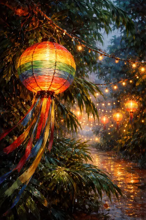 Whispers of the Neon Rain