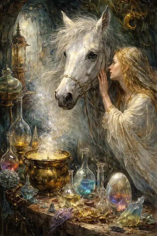 The Golden Cauldron: A Touch of Spiritual Alchemy