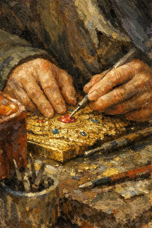 美の錬金術、黄金と宝石を統べる職人の祈り