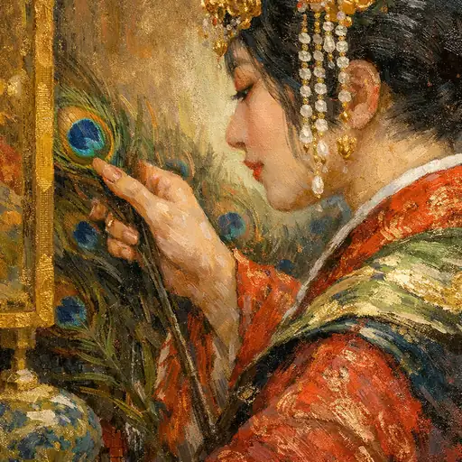 Gaze of the Golden Plume
