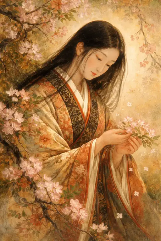 Ephemeral Bloom of Nostalgia