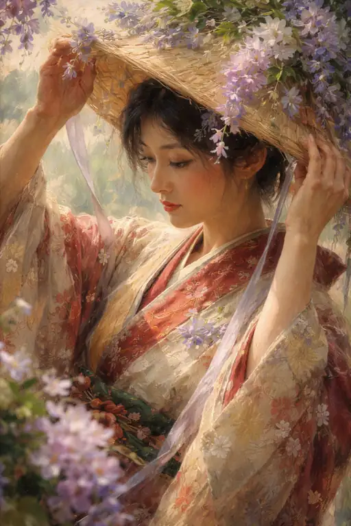抒情の群花に抱かれて