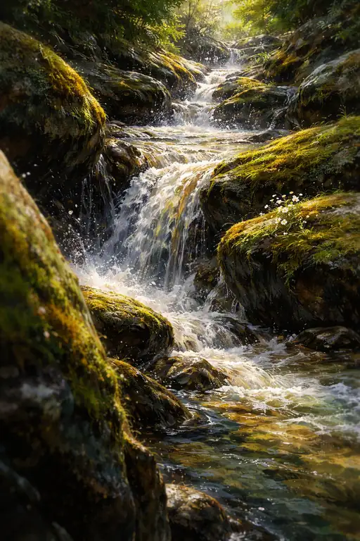 The Forest's Shimmering Breath