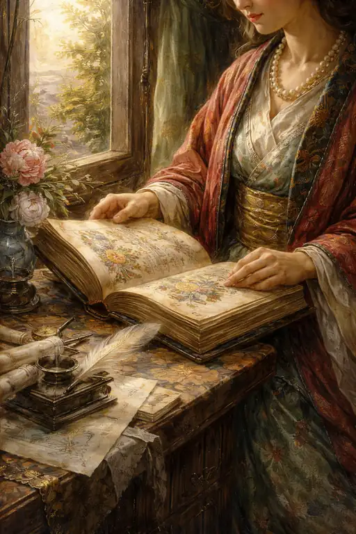 Solitude of the Scholar: Lost in Antique Illuminations