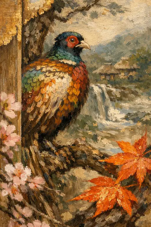 A Vibrant Soul Resting in the Eternal Circle of Changing Seasons