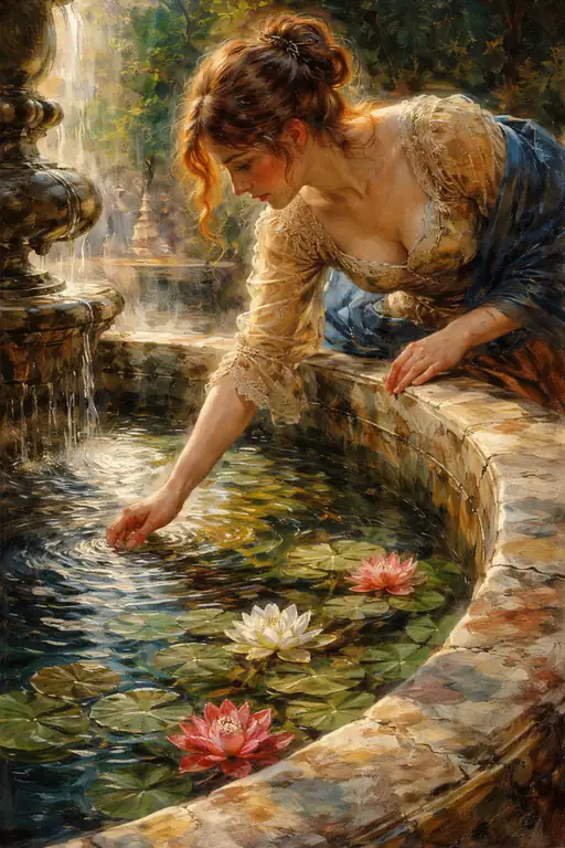 Ripples of a Sunlit Sanctuary