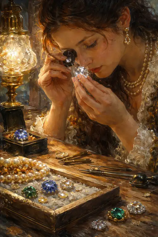 Fascination in Amber Light