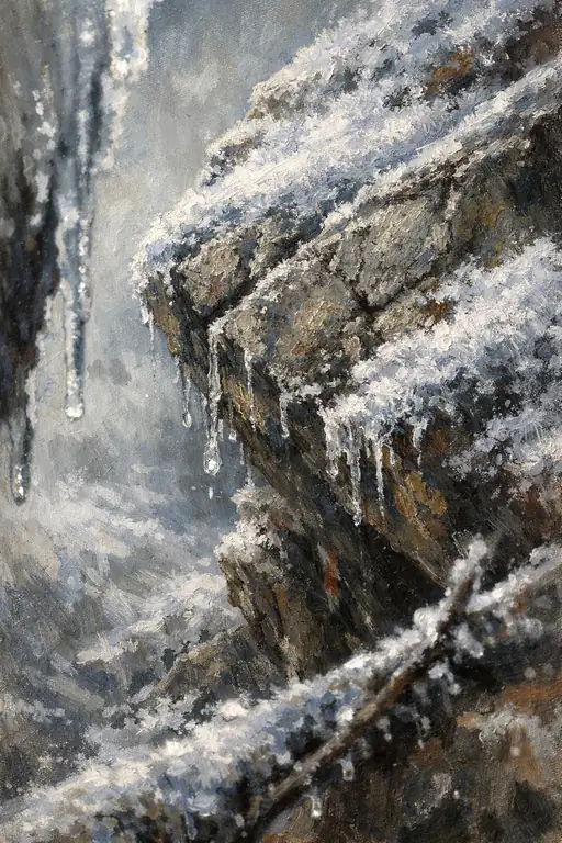 Frozen Tears of the Mountain: The Icicle's Grip